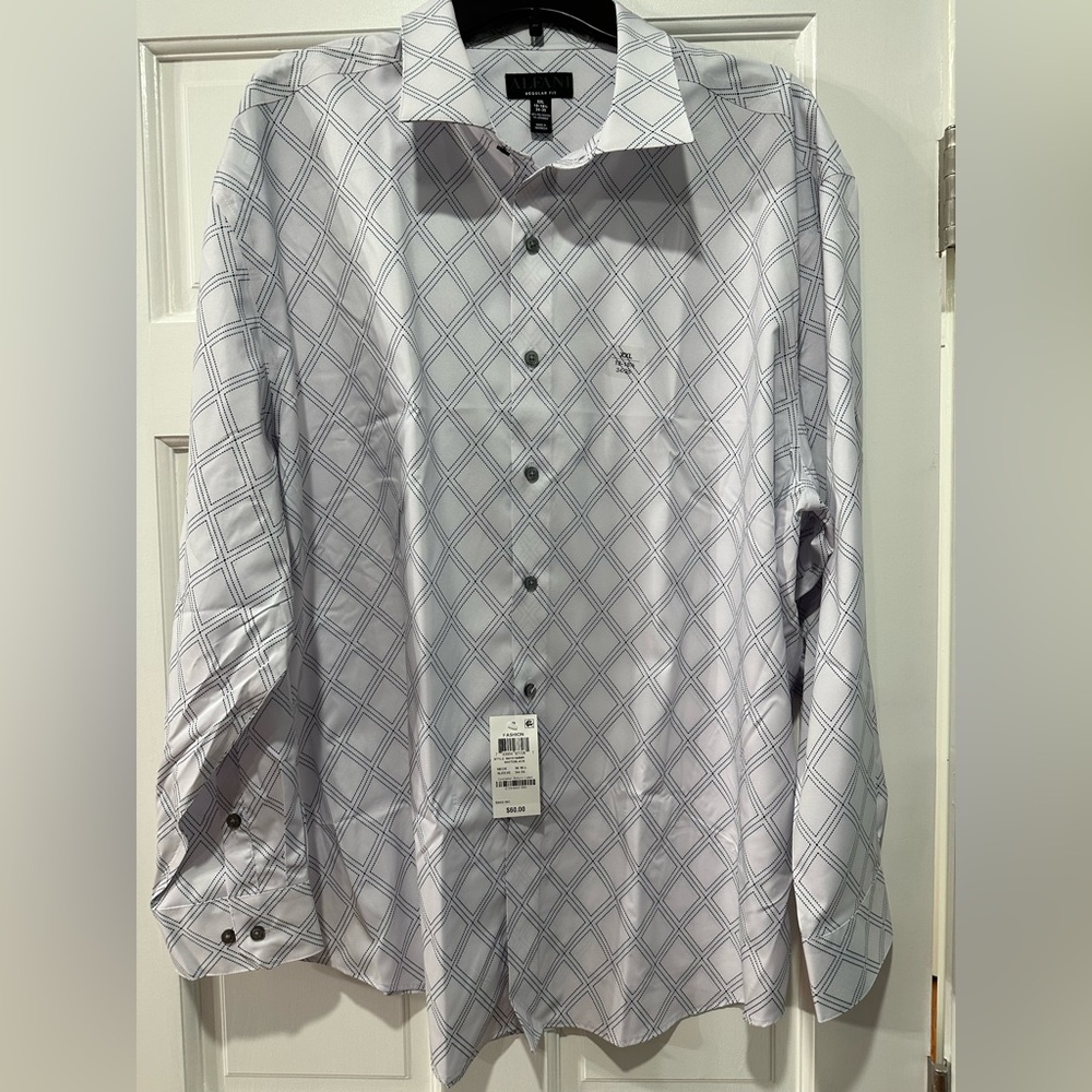 Alfani regular fit button up